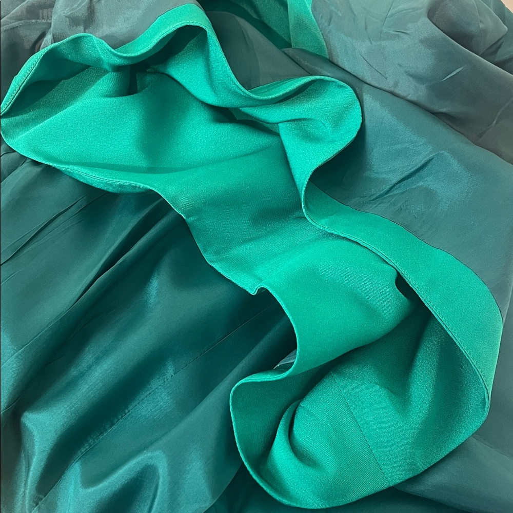 Richard Warren Green Dress - Picture 14 of 17